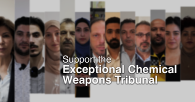 Statement Demanding the Establishment of an Exceptional Chemical Weapons Tribunal